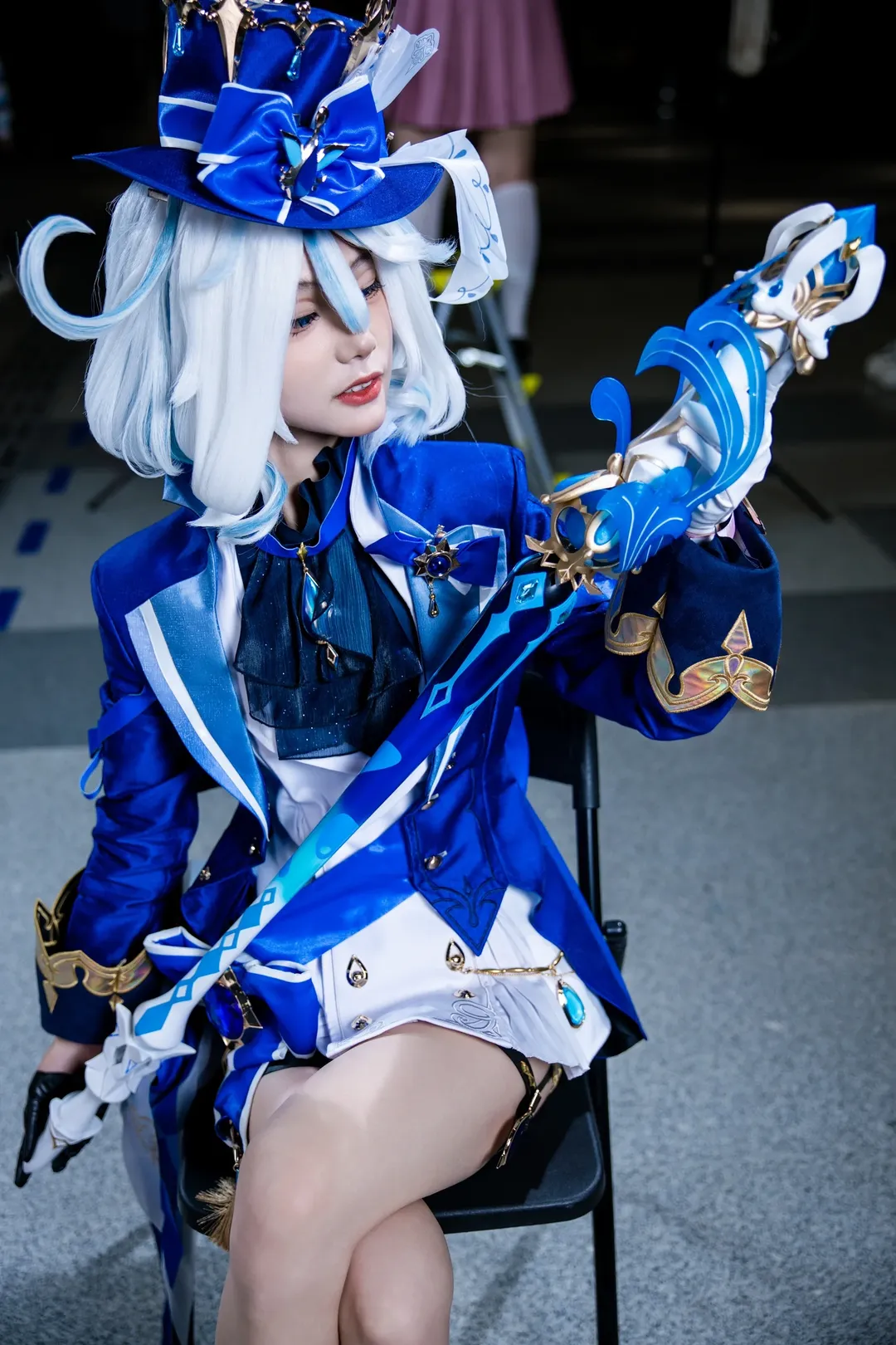 【フリーナ コスプレ】水神の姿でフォンテーヌを統御する、イベント写真共有 - 5 枚目