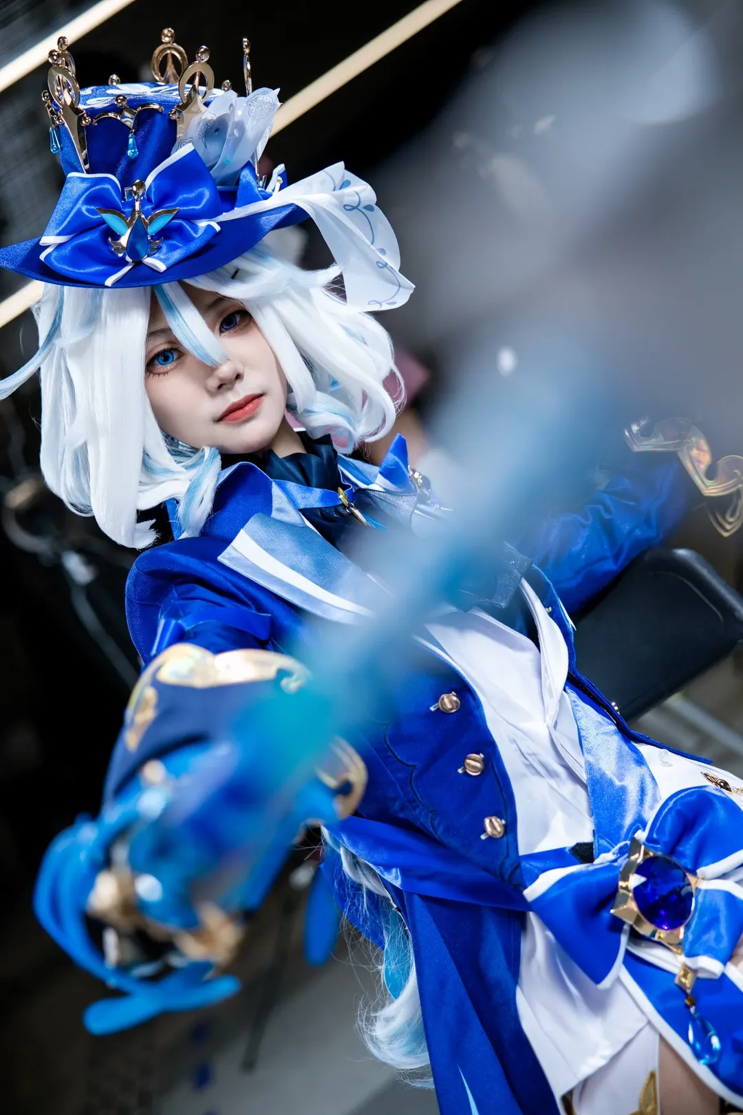 【フリーナ コスプレ】水神の姿でフォンテーヌを統御する、イベント写真共有 - 6 枚目