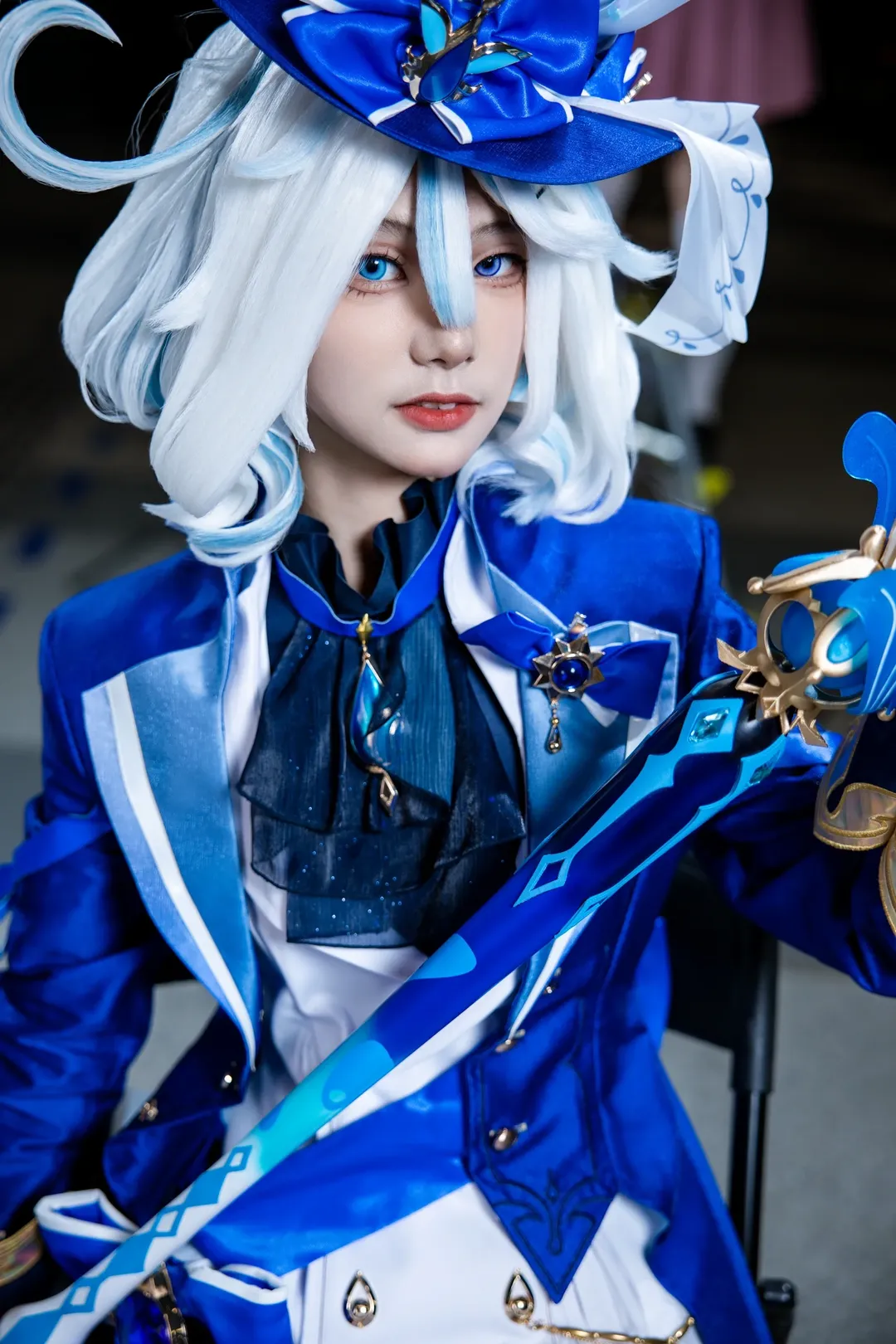 【フリーナ コスプレ】水神の姿でフォンテーヌを統御する、イベント写真共有 - 7 枚目