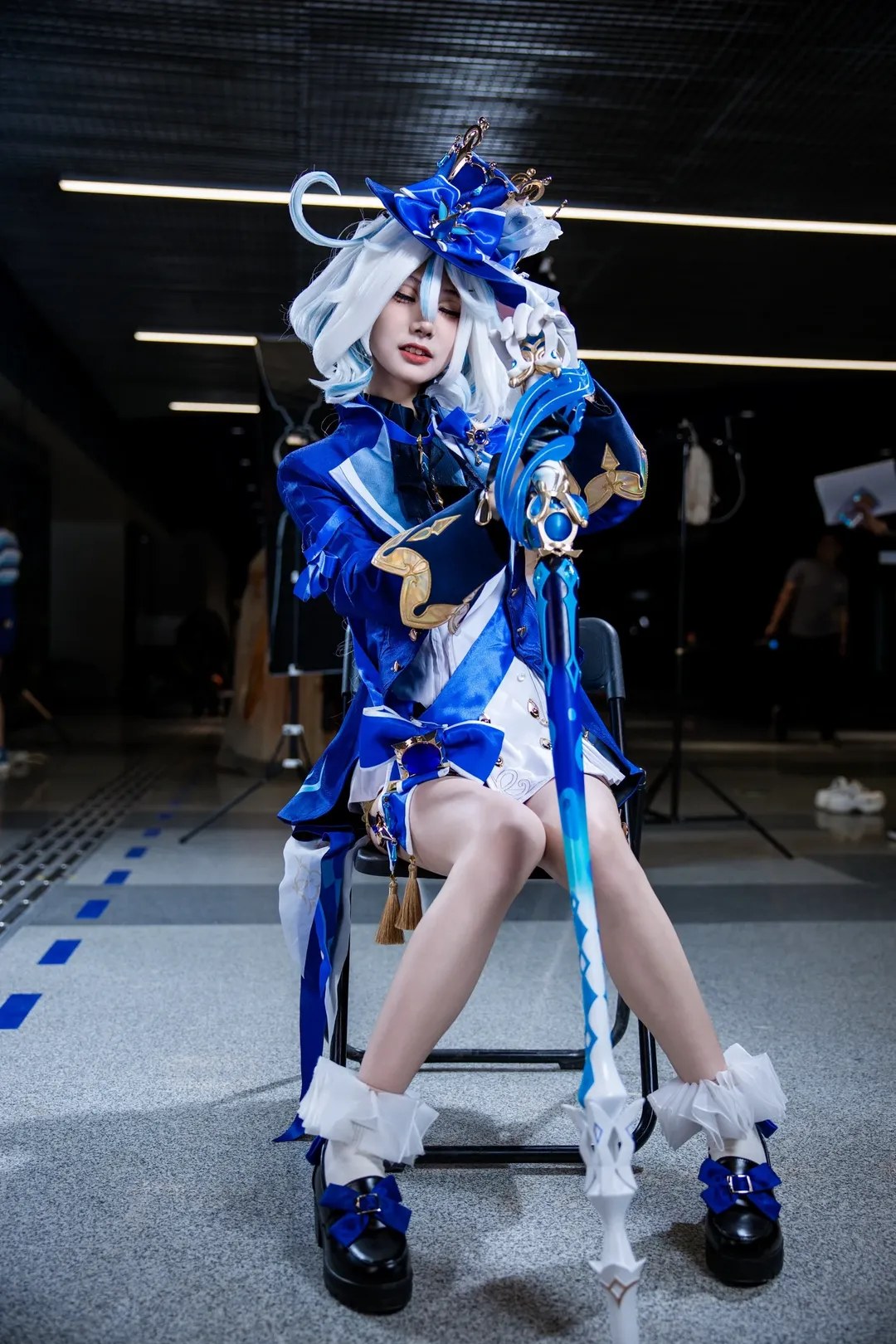 【フリーナ コスプレ】水神の姿でフォンテーヌを統御する、イベント写真共有 - 8 枚目