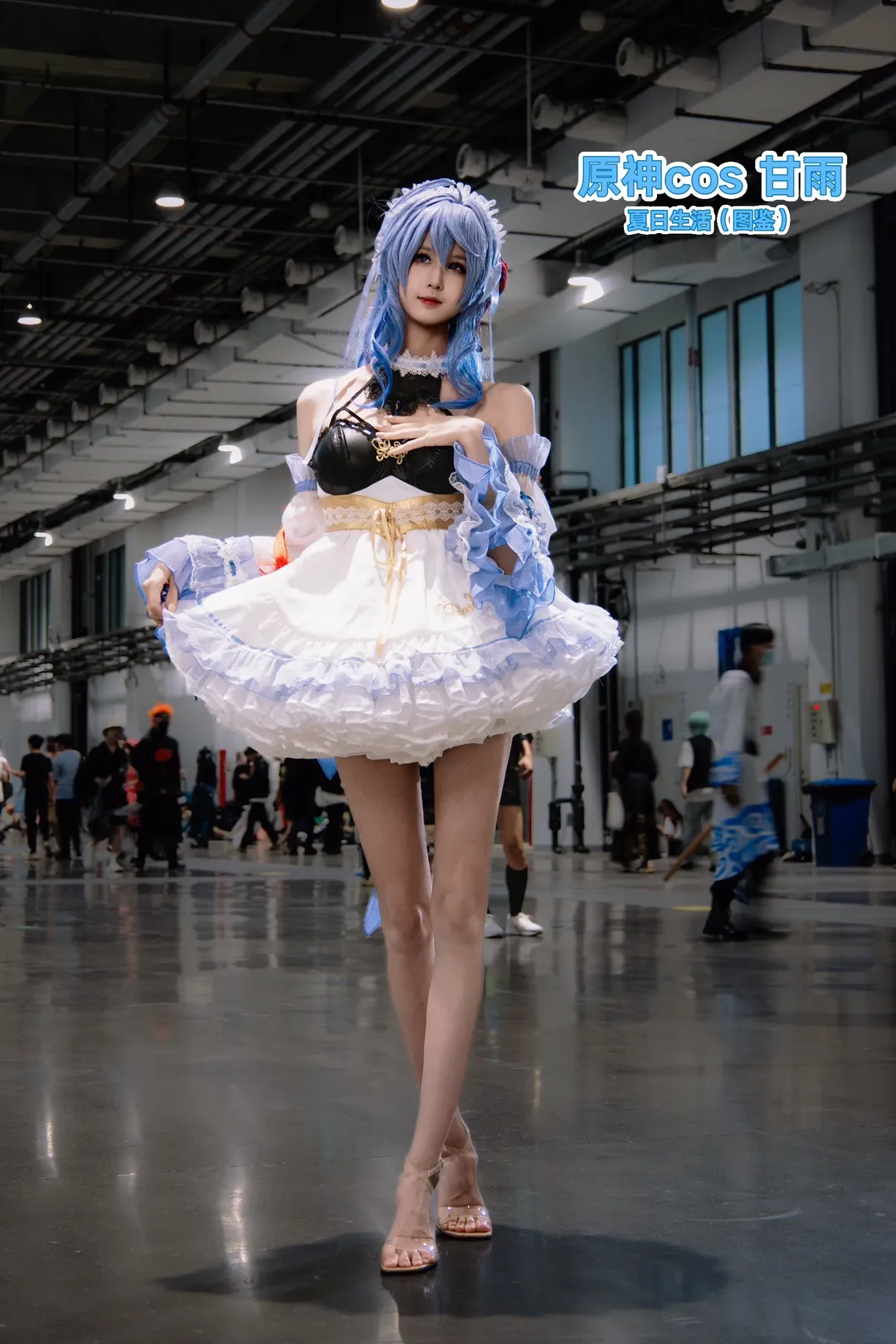 [Ganyu Cosplay] Classic Genshin Impact Character: Summer Modified Version Convention Log - Image 1