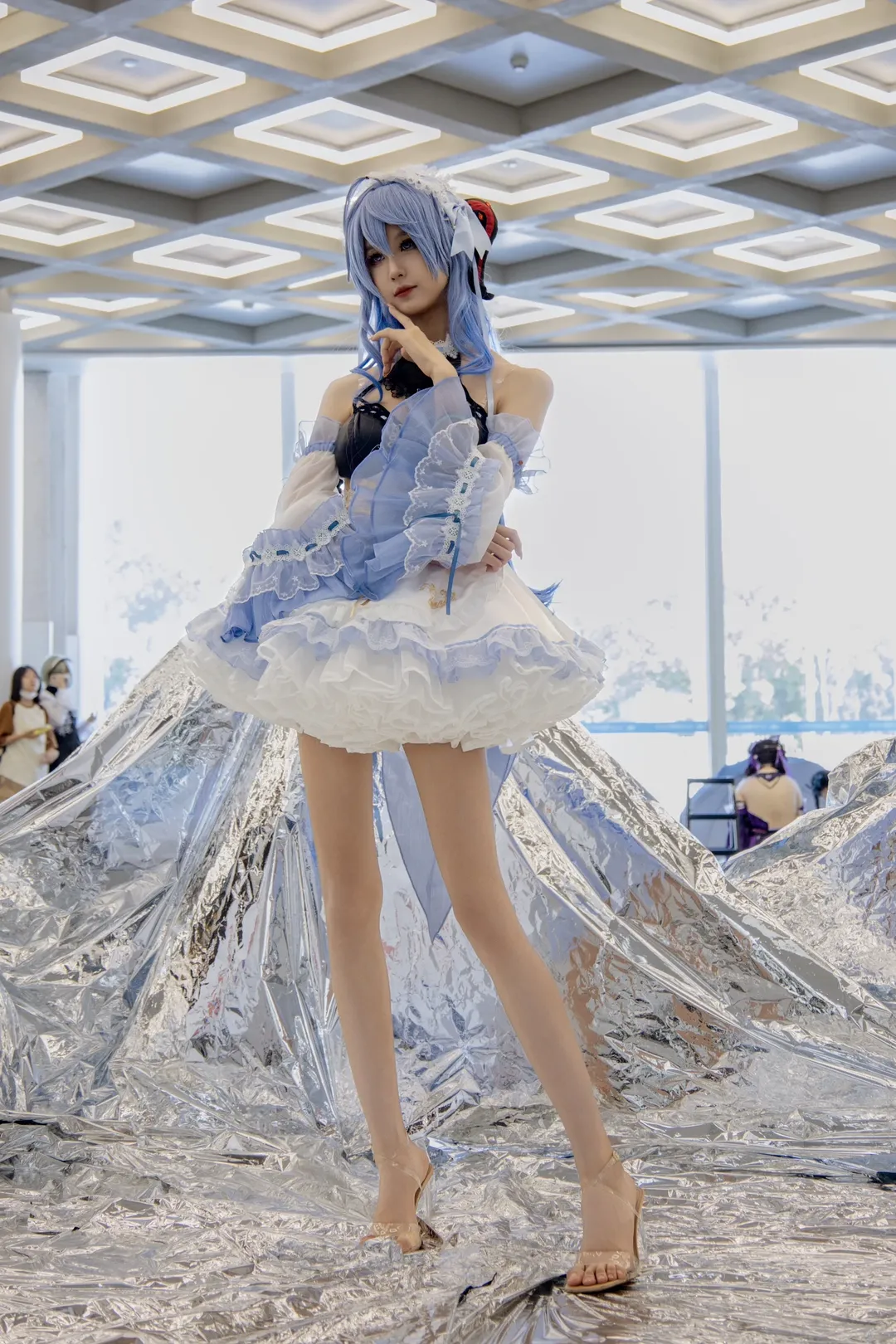 [Ganyu Cosplay] Classic Genshin Impact Character: Summer Modified Version Convention Log - Image 3