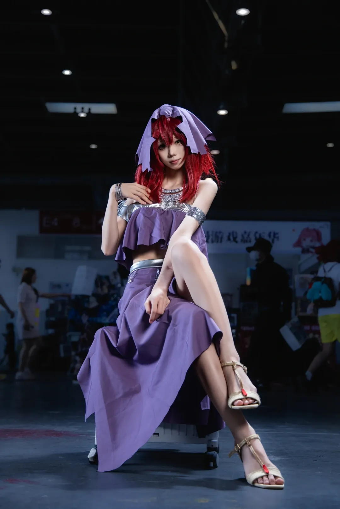 【欢都落兰cos】狐妖小红娘南国公主漫展场照分享