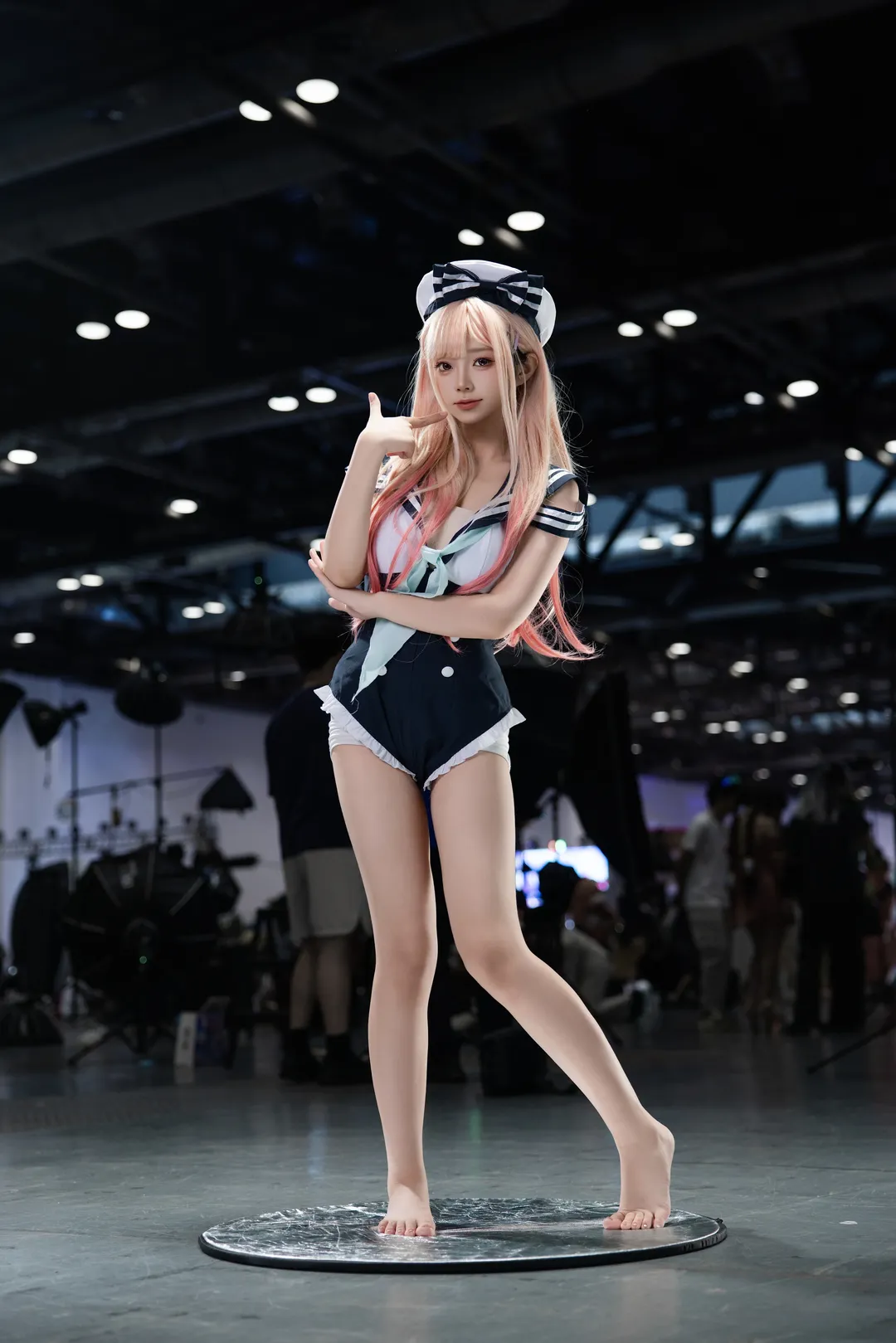 【喜多川海梦cos】漫展场照分享：水手服少女的灵动瞬间 - 第 3 张
