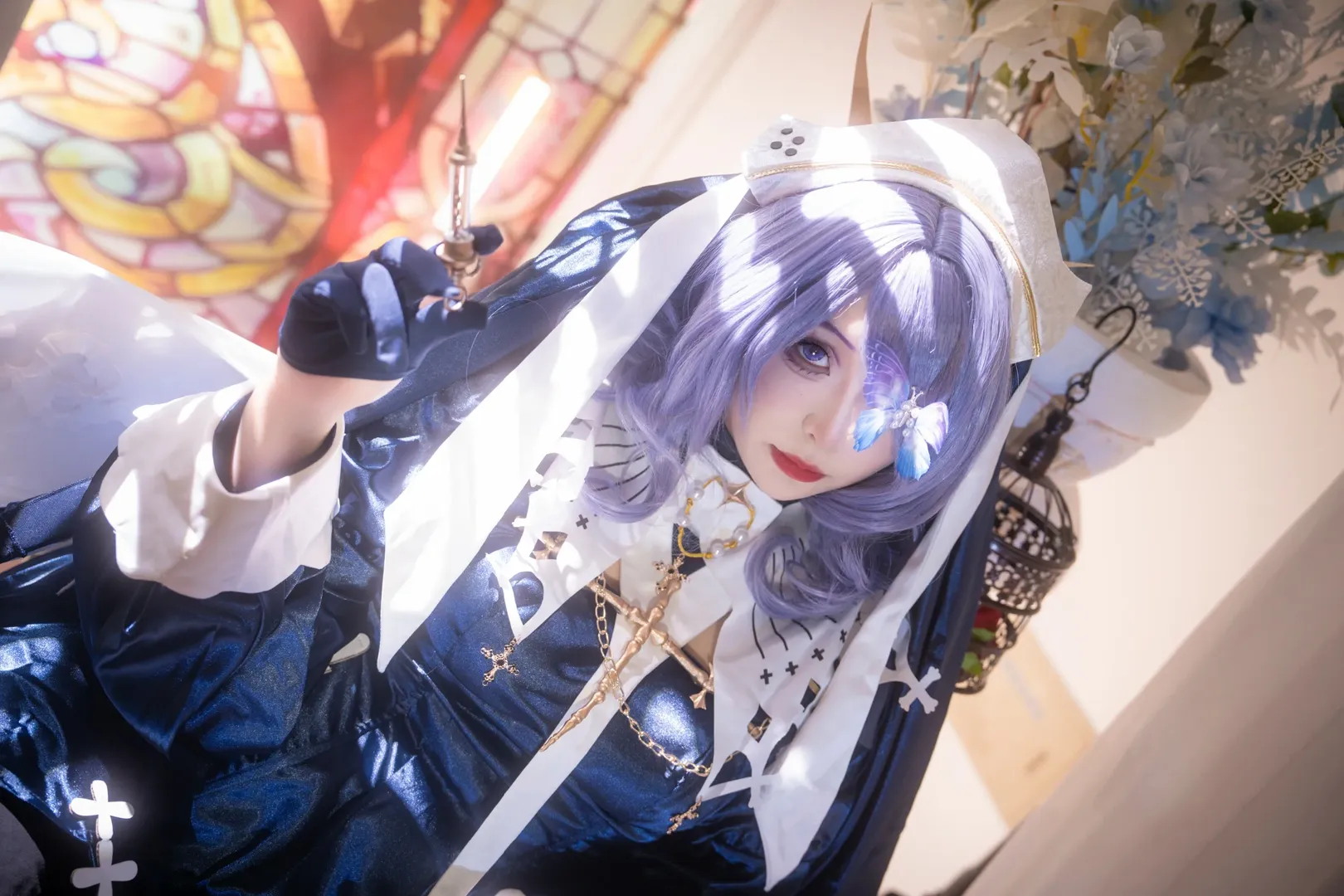 【絮雨cos】幽邃隐修，巡游医师的静默时光 - 第 4 张
