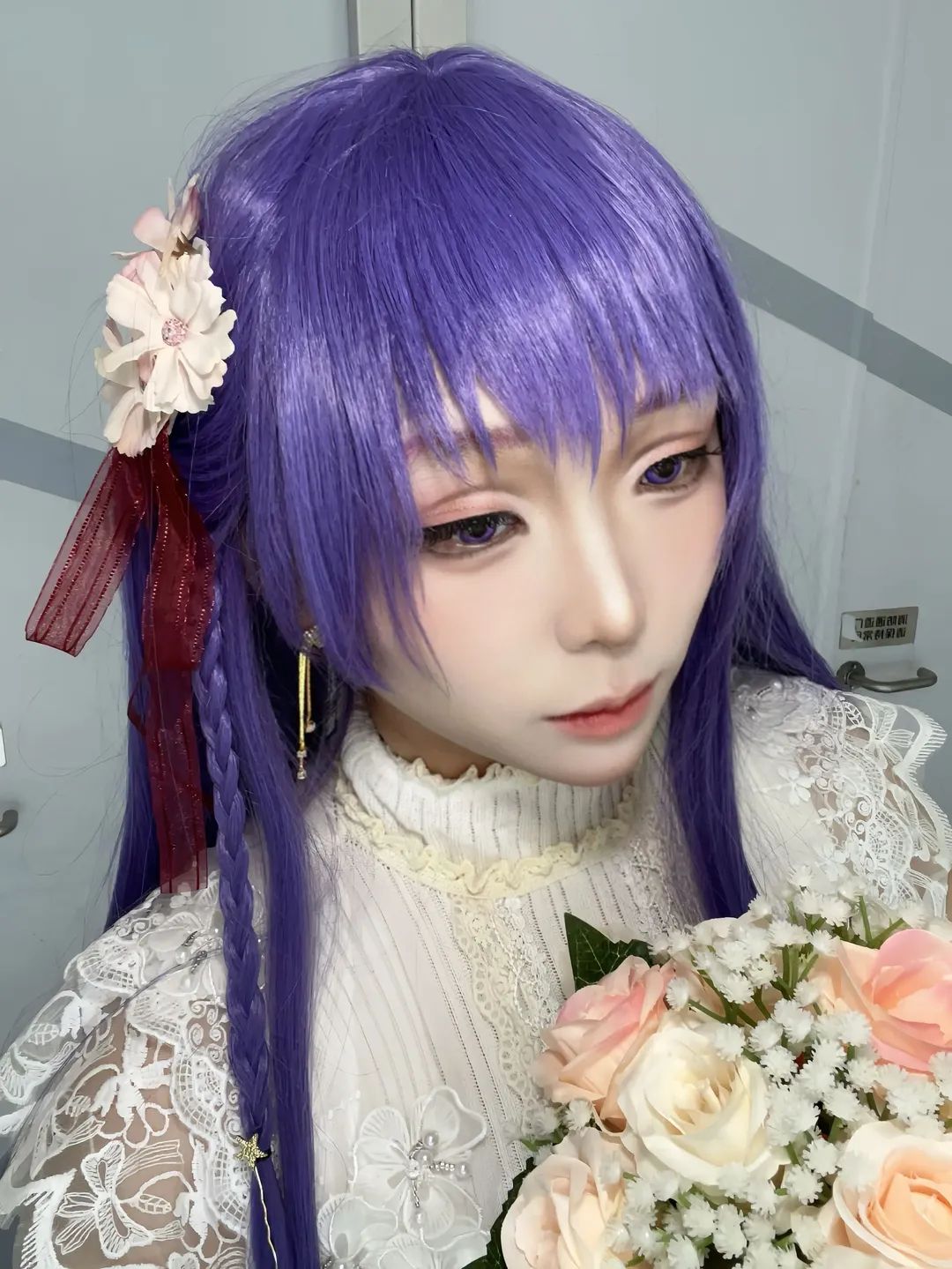 【間桐櫻cos】在fate的世界裡，紫發少女的靜謐時刻 - 第 2 張