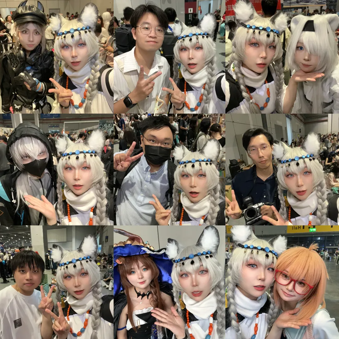 【初雪cos】明日方舟CPSP漫展的真实体验记录 - 第 2 张