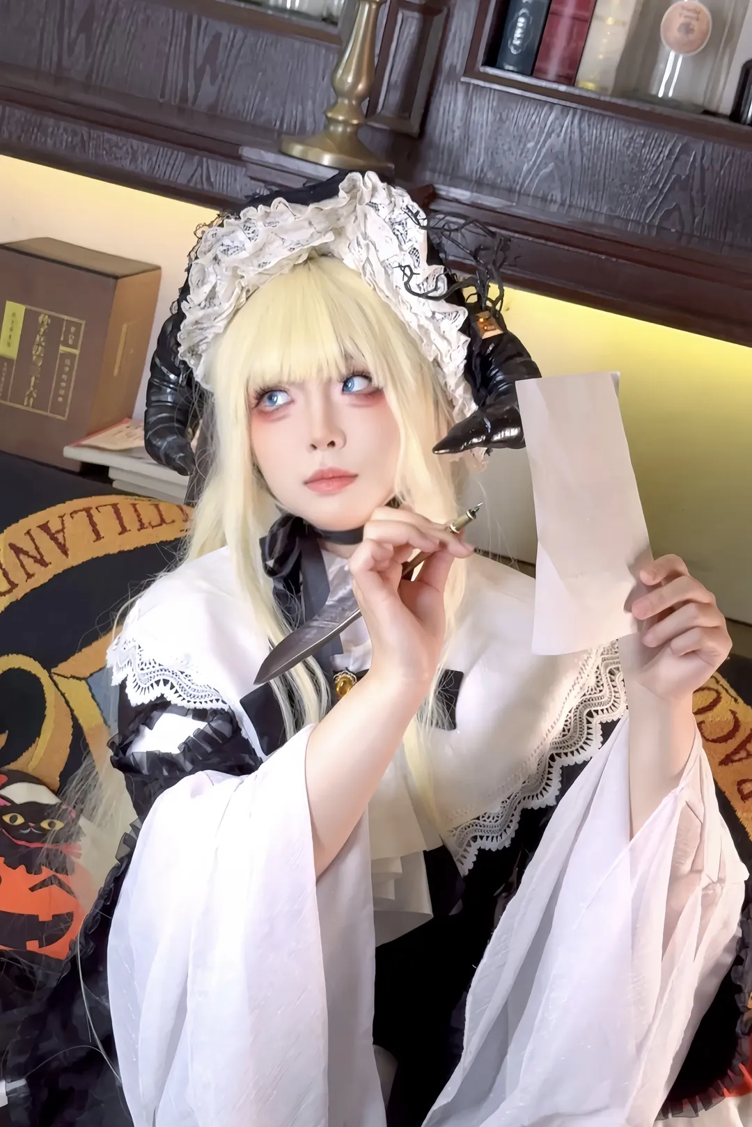 【夜莺cos】万圣节的挽歌，欢迎来到丽兹小姐的巫异盛宴 - 第 2 张