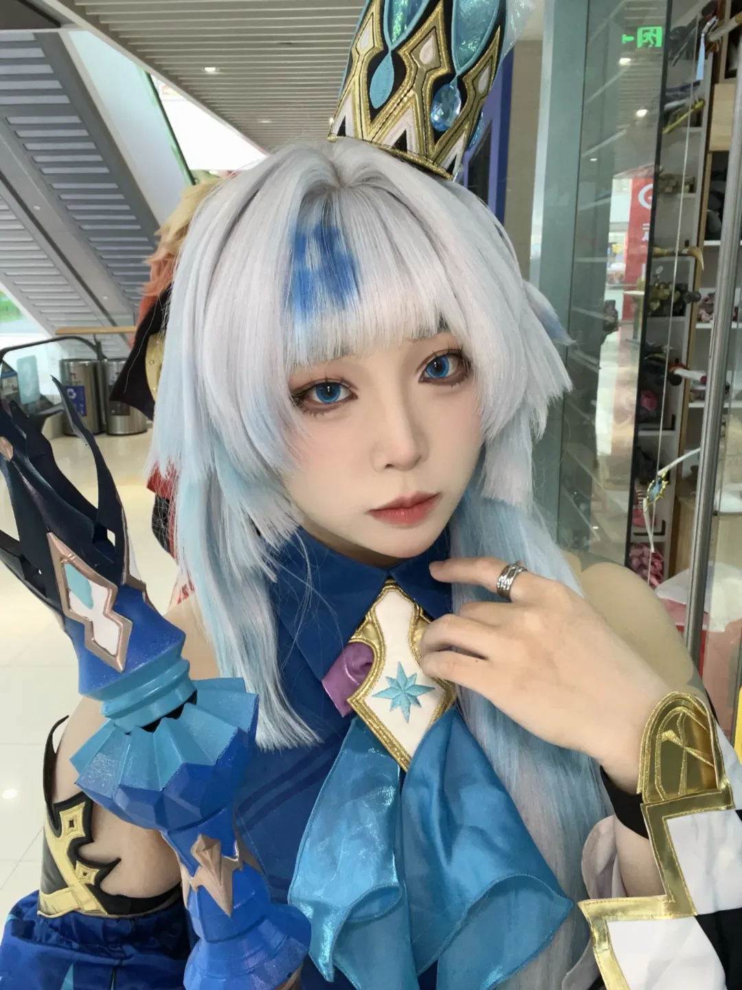 【刻律德菈cos】崩坏星穹铁道的冰雪帝王，还原冷萌气场