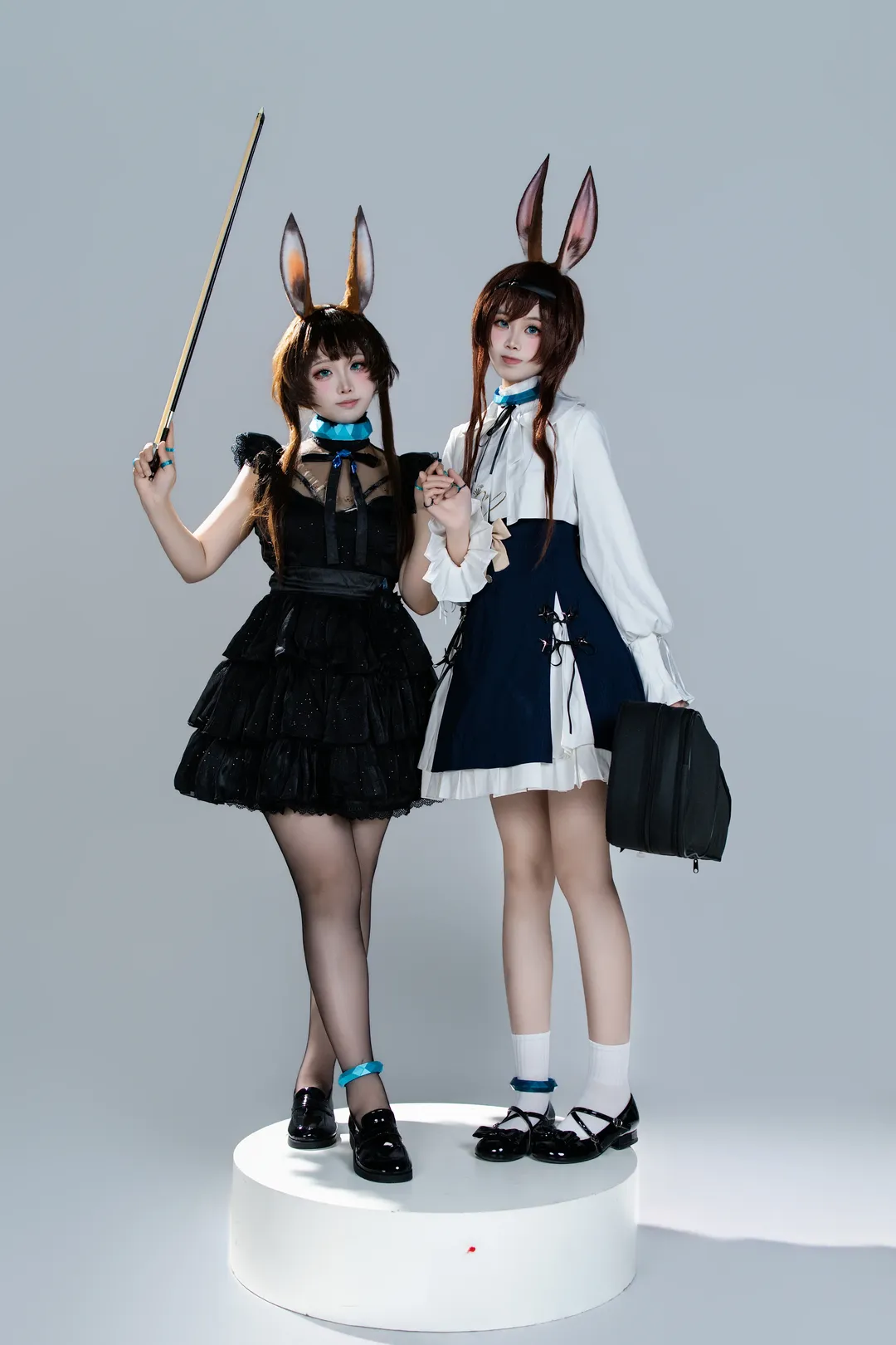 【阿米婭cos】明日方舟的多套服裝與黑絲，記錄這次的生日企劃
