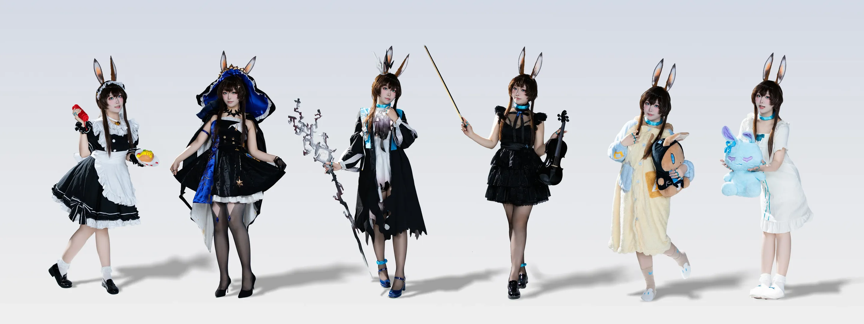 【阿米娅cos】明日方舟，生日快乐，未许之地记录 - 第 4 张