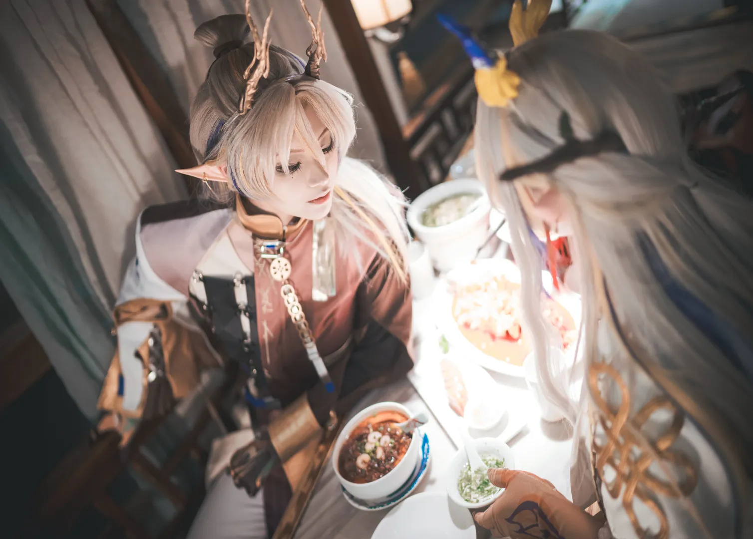 【黍績cos】歲家的年夜飯，明日方舟裡的溫暖團圓 - 第 2 張