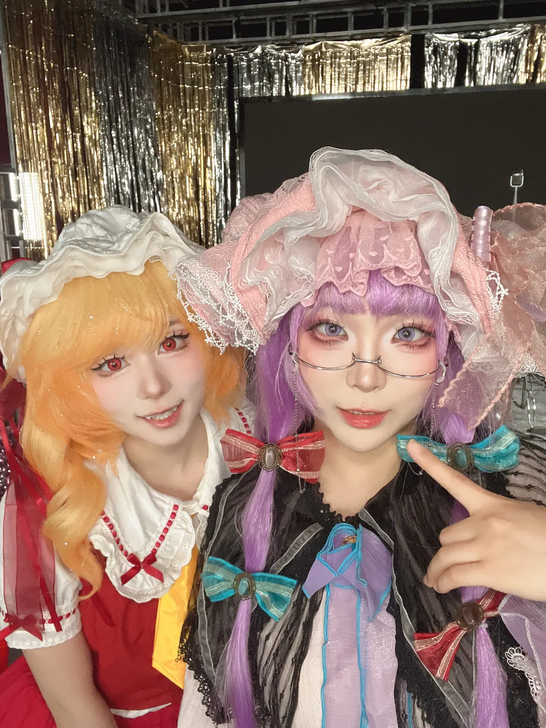 【帕秋莉cos】东方project红魔馆之夜吧台拍摄记录 - 第 2 张