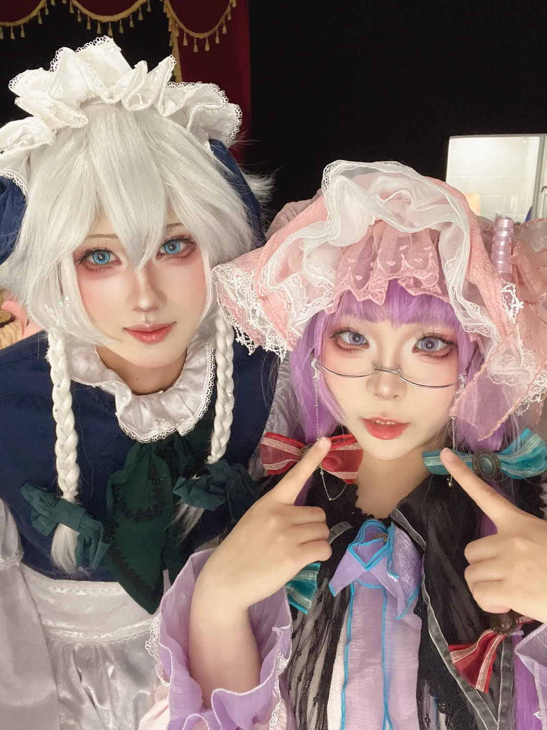 【帕秋莉cos】东方project红魔馆之夜吧台拍摄记录 - 第 4 张