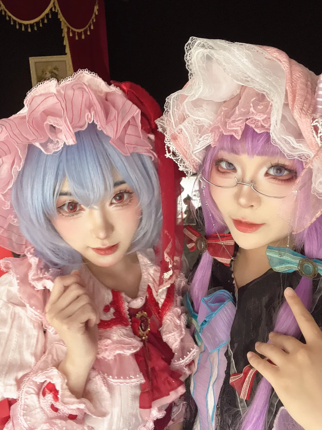【帕秋莉cos】东方project红魔馆之夜吧台拍摄记录 - 第 5 张