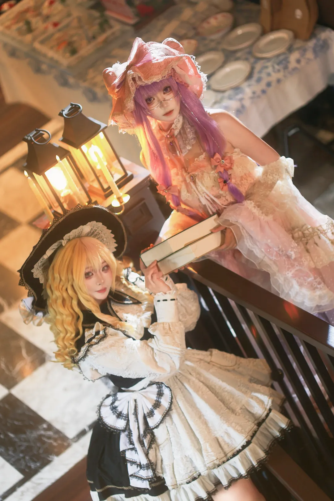 【霧雨魔理沙 コスプレ】東方Projectの本泥棒と図書館司書の日常 - 1 枚目