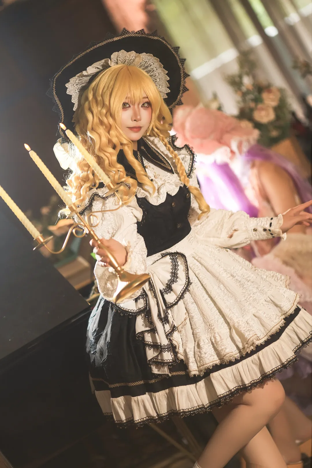 【雾雨魔理沙cos】东方project黑白魔法使的经典造型复刻 - 第 2 张