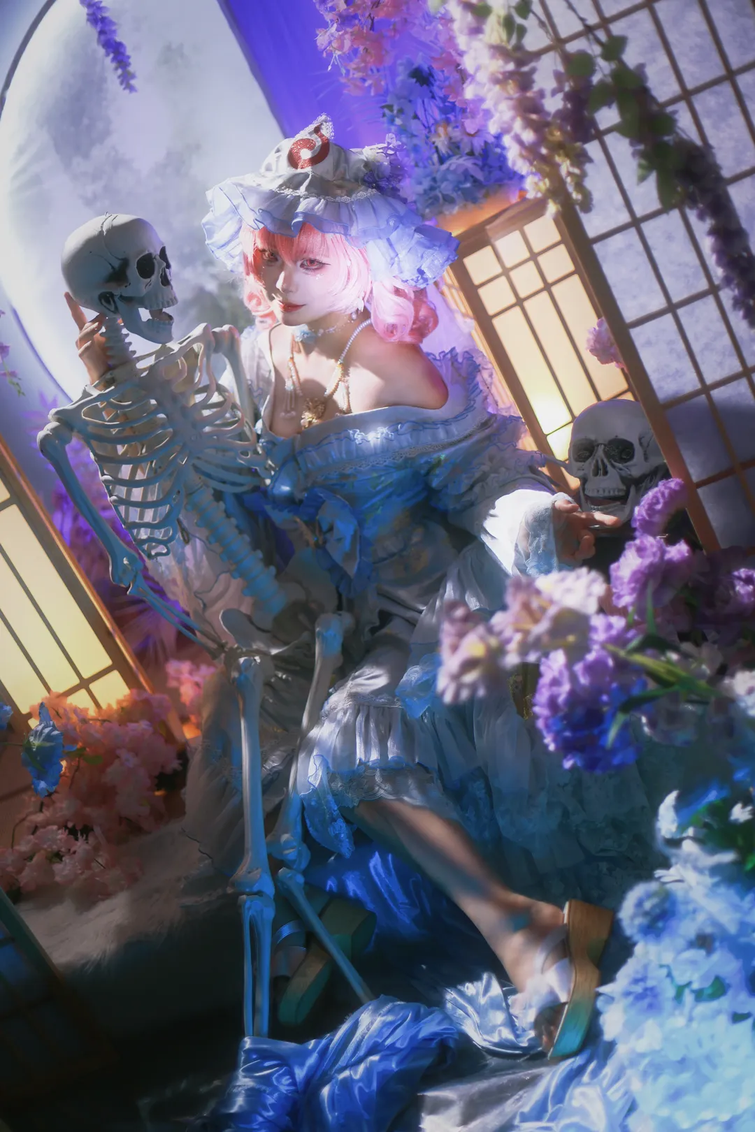 【西行寺幽幽子cos】东方project华胥的亡灵拍摄记录 - 第 1 张