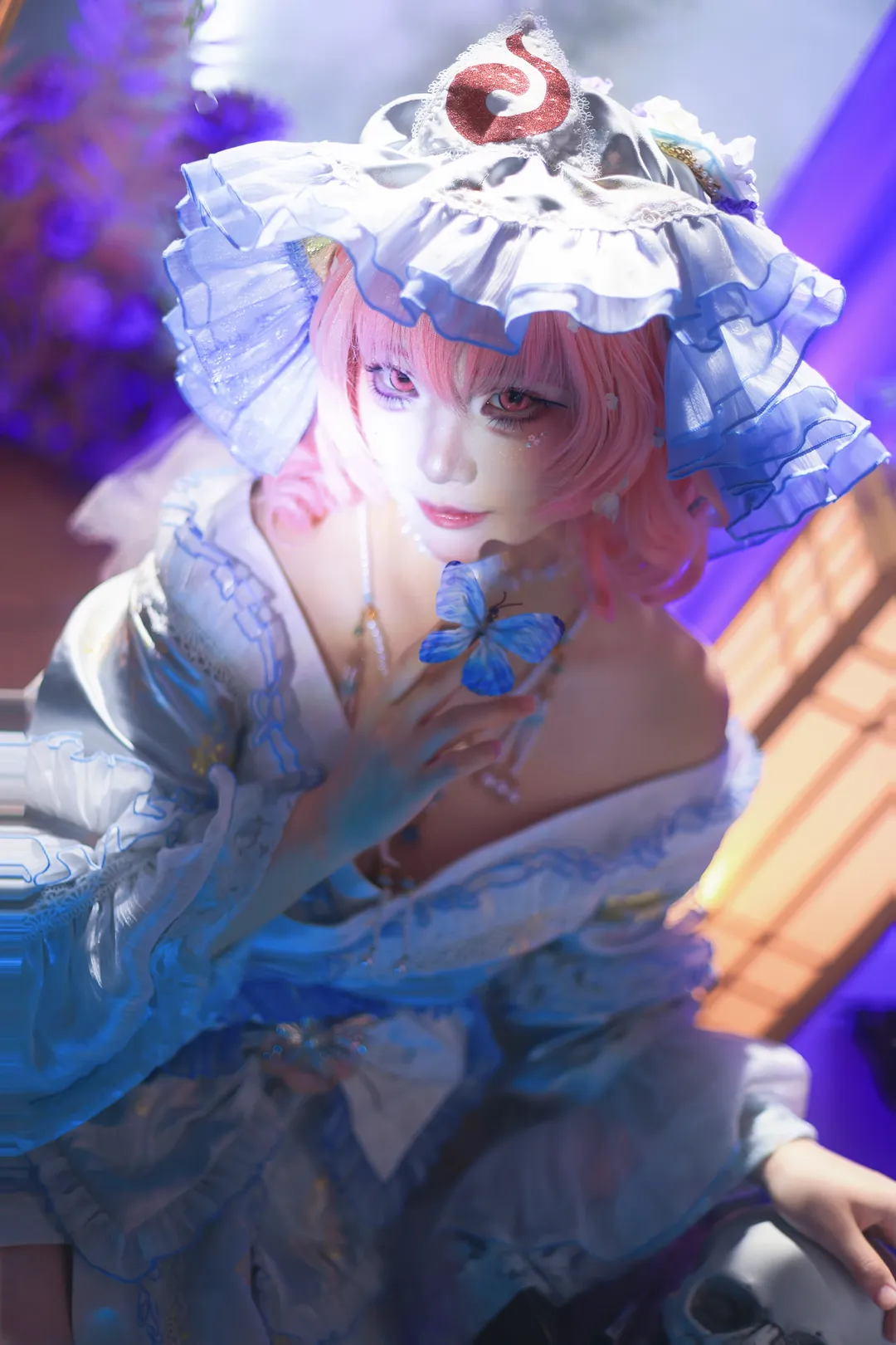 【西行寺幽幽子cos】东方project华胥的亡灵拍摄记录 - 第 3 张