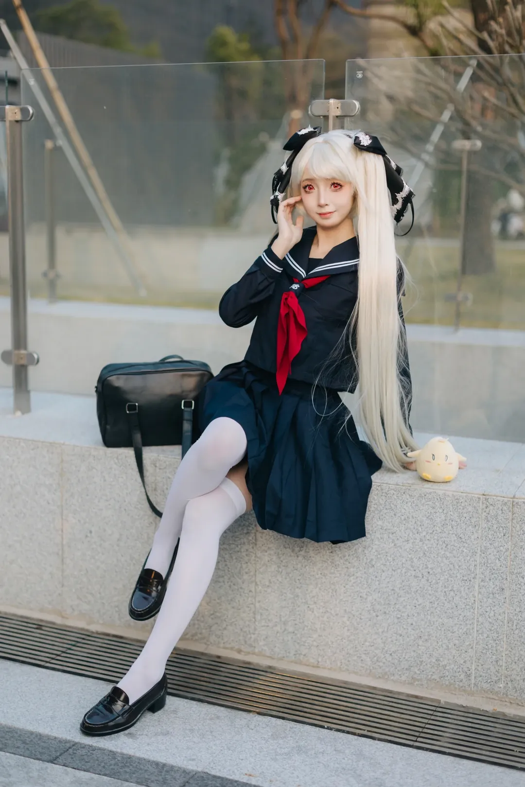 【可畏cos】碧蓝航线，CPGZ07漫展的日常水手服场照