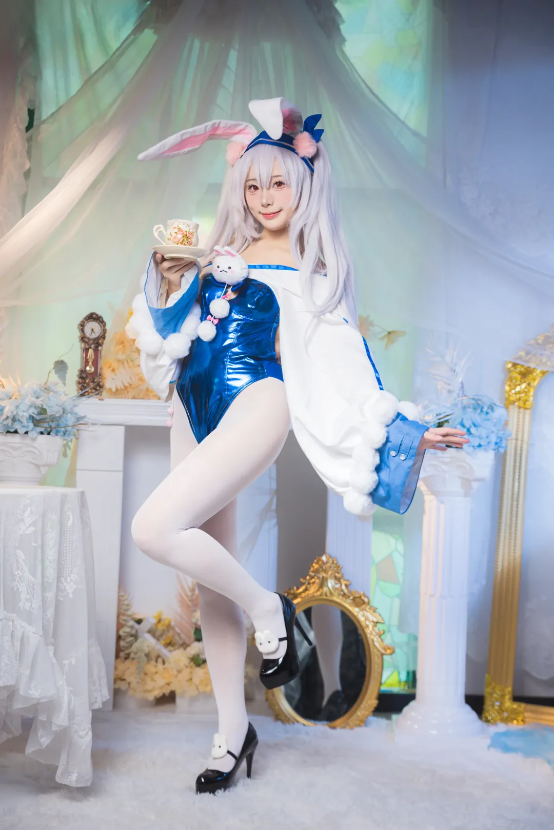 [Laffey Cosplay] Azur Lane: Everyday Roaming of the Little Bunny - Image 3