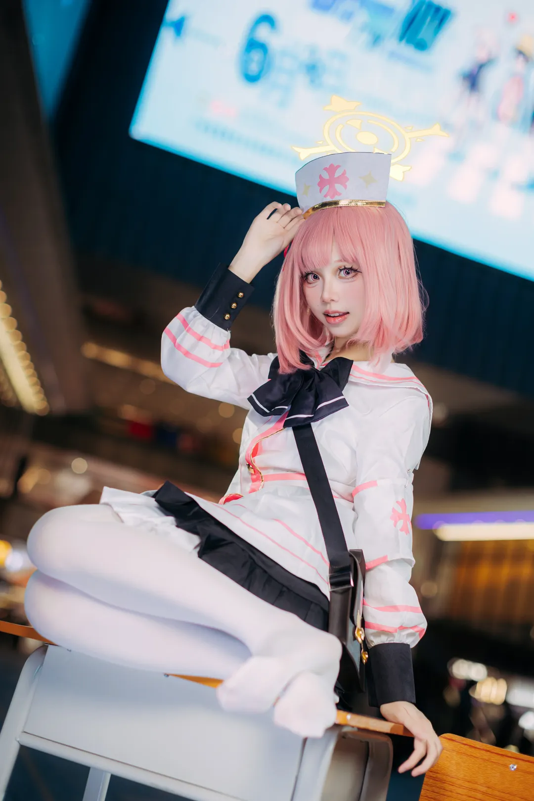【芹娜cos】广州蔚蓝档案only 4.0的小护士场照 - 第 1 张