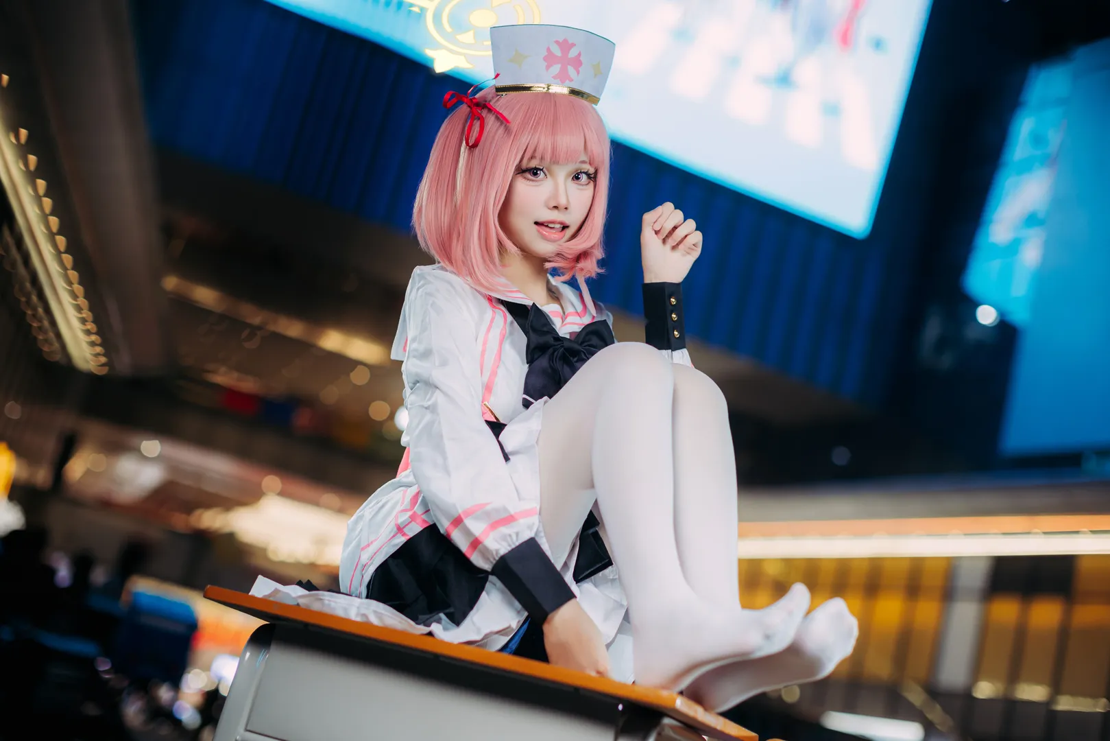【芹娜cos】广州蔚蓝档案only 4.0的小护士场照 - 第 4 张
