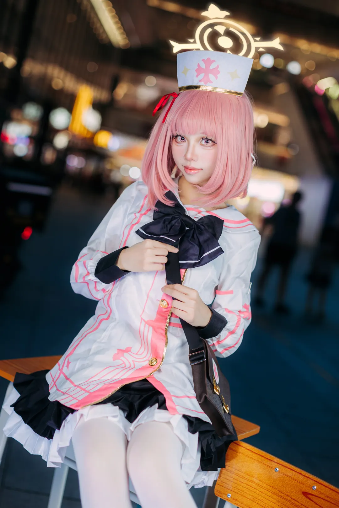 【芹娜cos】广州蔚蓝档案only 4.0的小护士场照 - 第 7 张