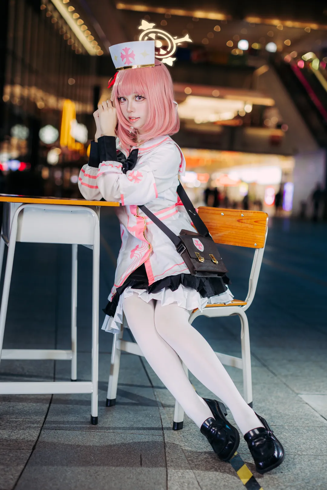 【芹娜cos】广州蔚蓝档案only 4.0的小护士场照 - 第 8 张