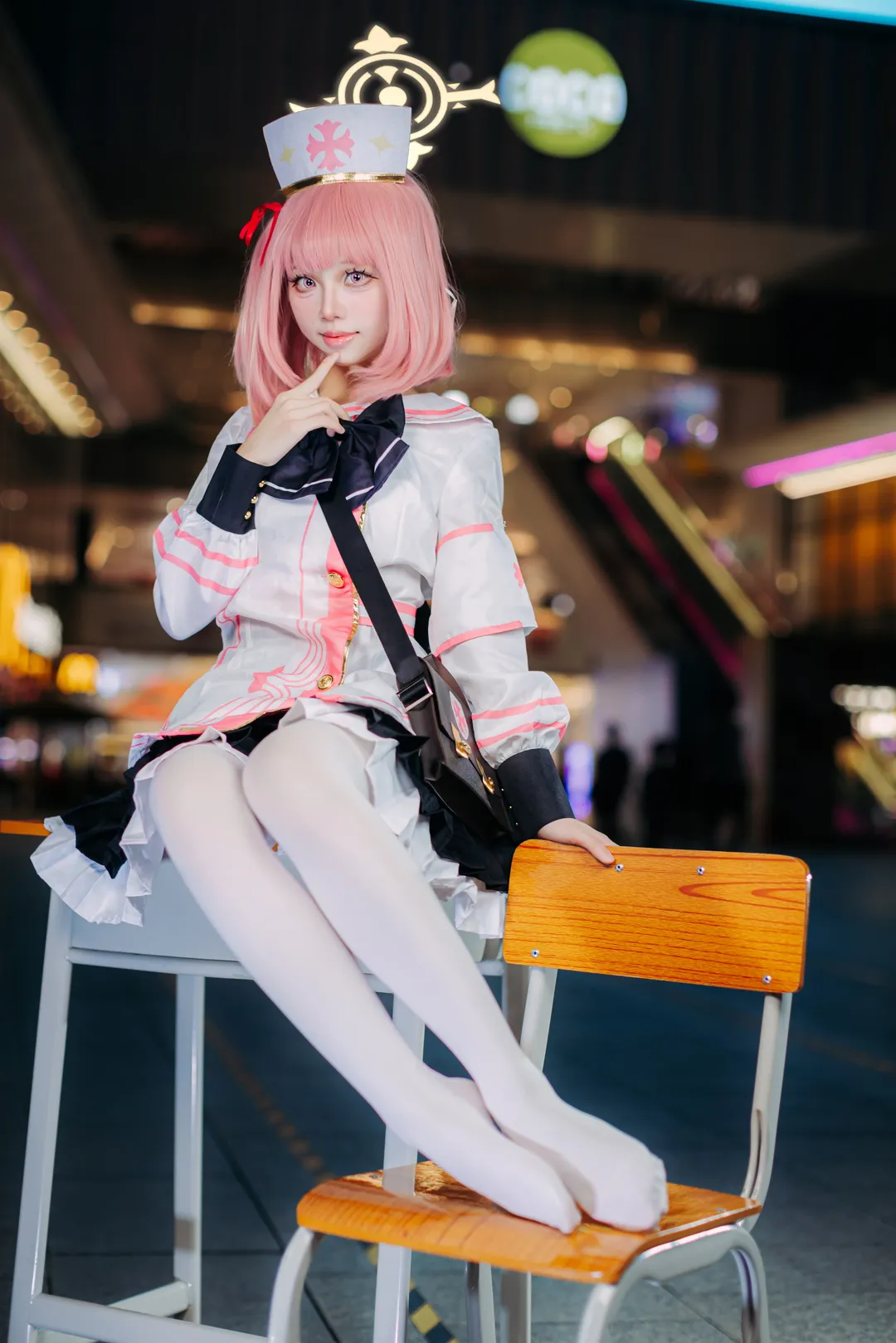 【芹娜cos】广州蔚蓝档案only 4.0的小护士场照 - 第 9 张
