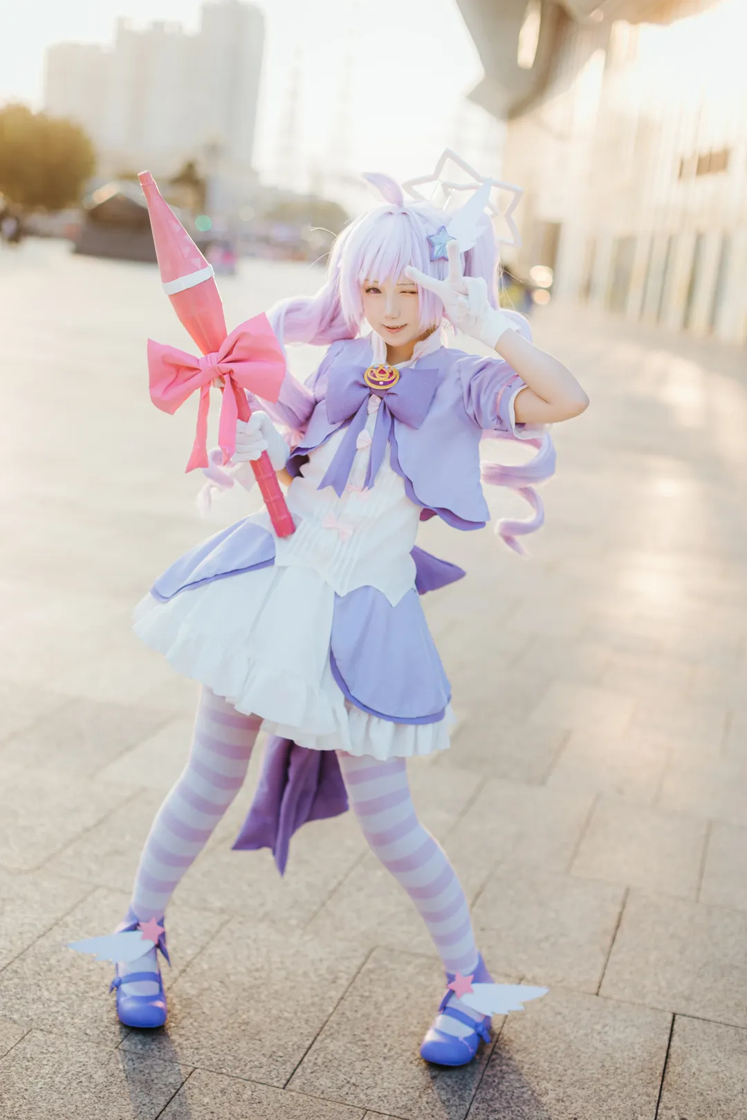 【宇泽玲纱cos】扛着火箭筒的魔法少女，鸡窝托斯特产 - 第 5 张