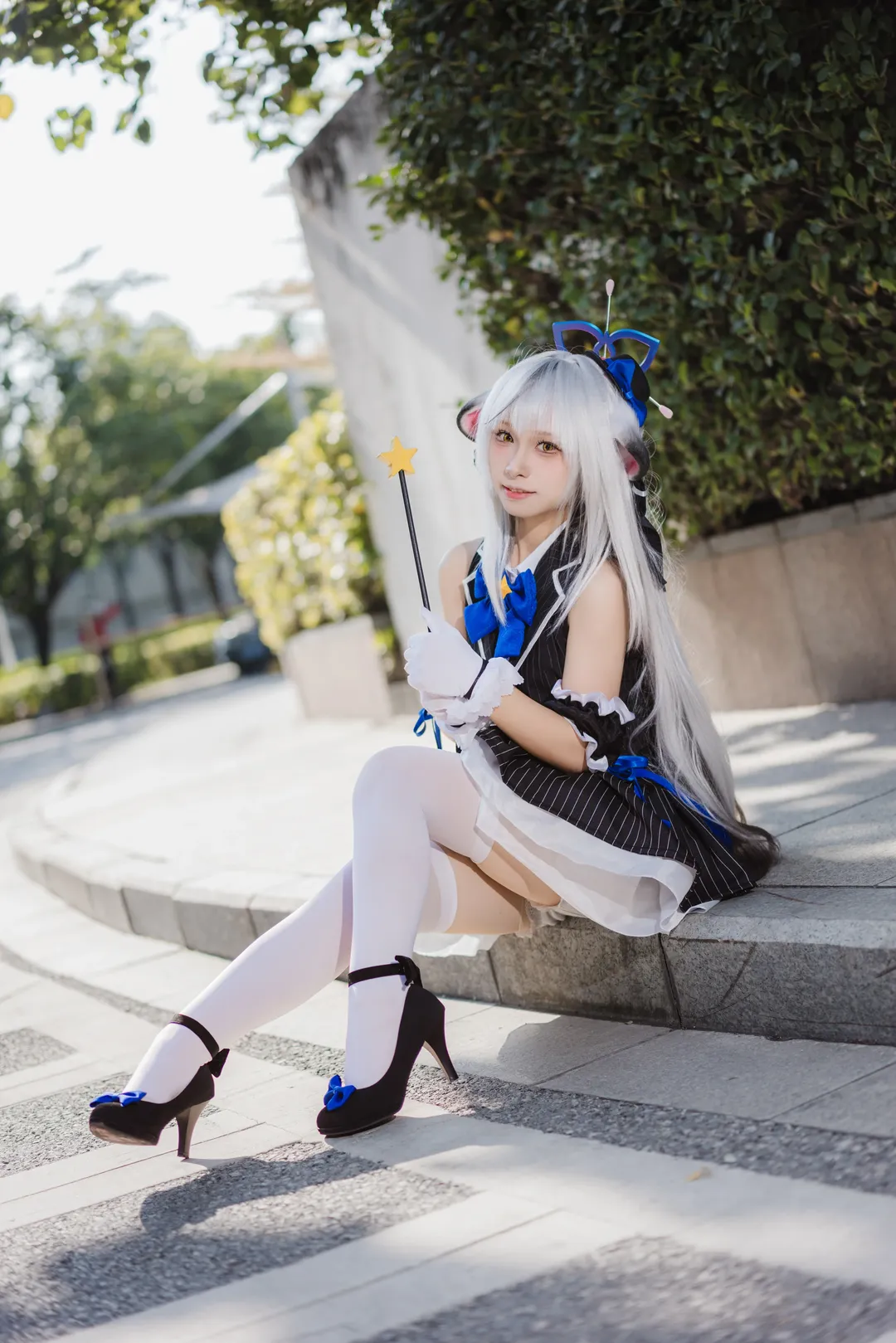 【ココナコスプレ】ブルーアーカイブ 魔法少女ココナの屋外イベント写真 - 2 枚目