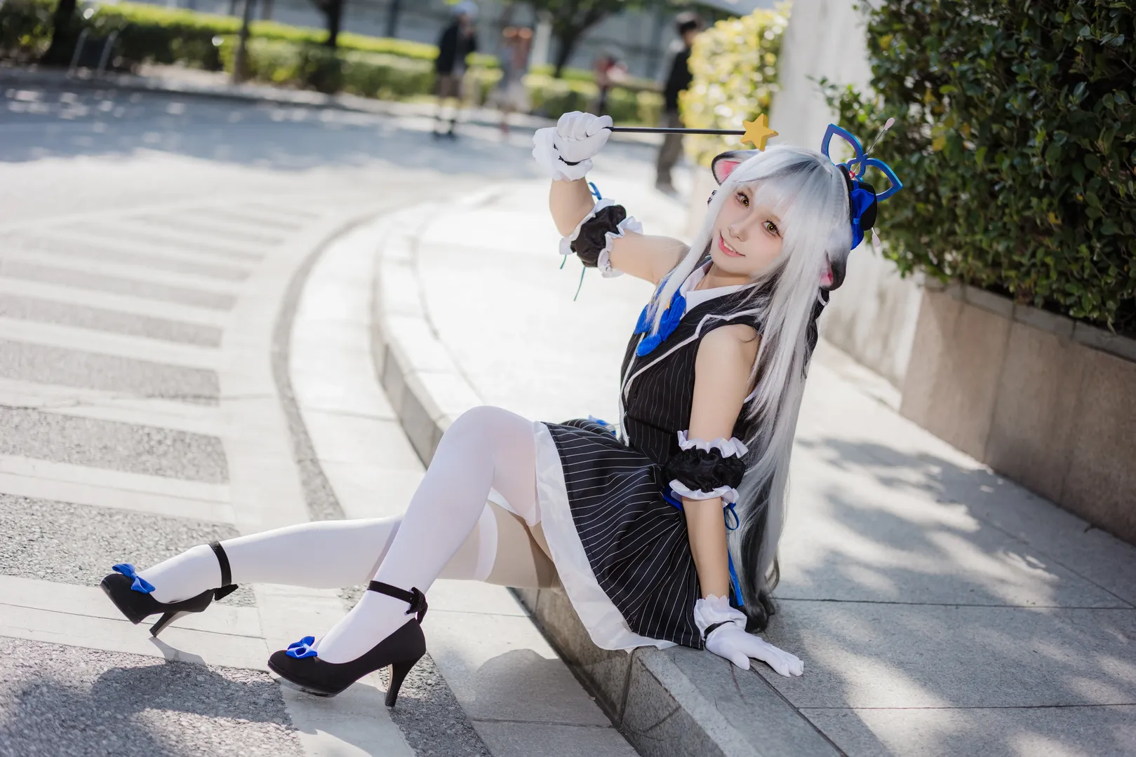 【ココナコスプレ】ブルーアーカイブ 魔法少女ココナの屋外イベント写真 - 4 枚目