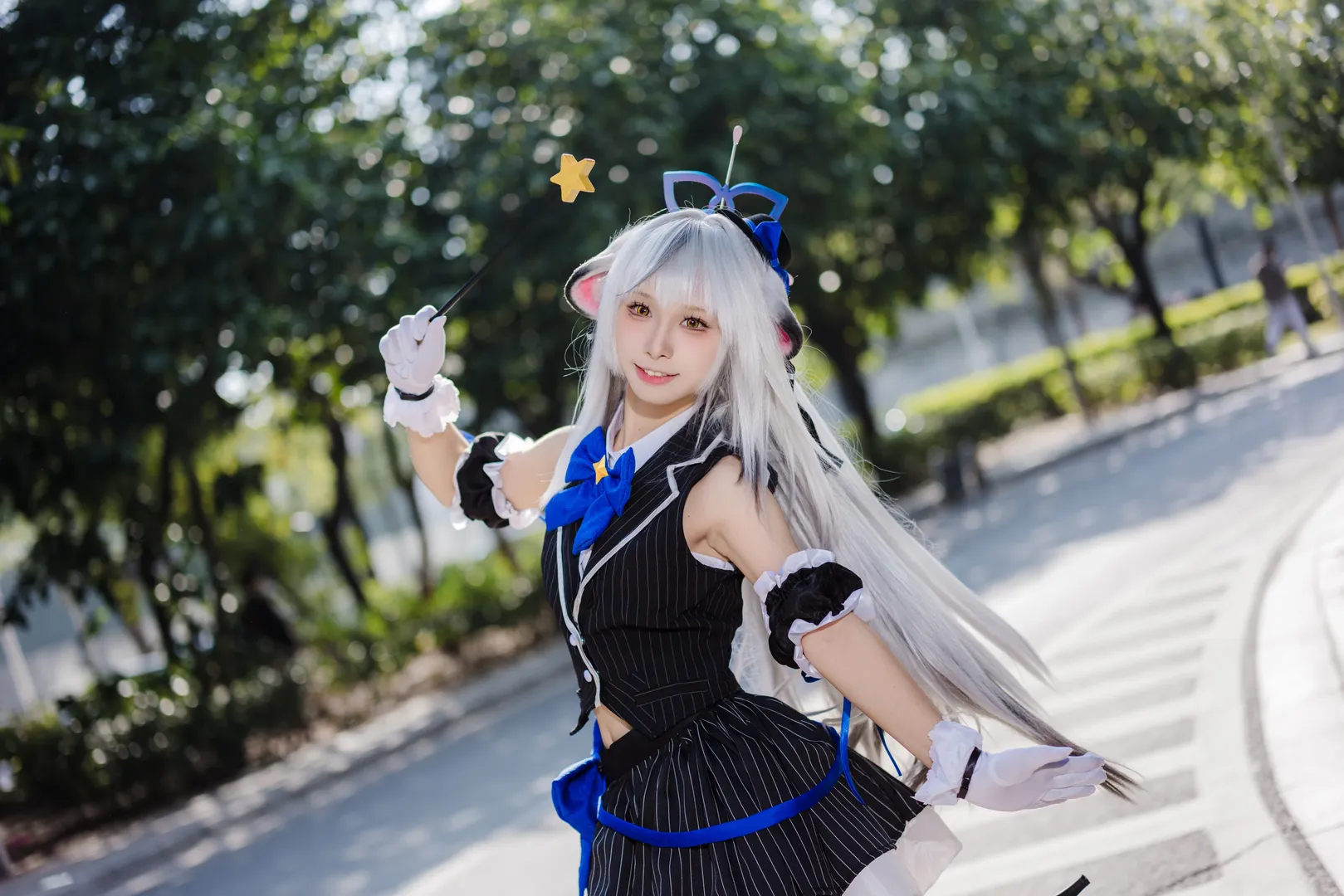 【ココナコスプレ】ブルーアーカイブ 魔法少女ココナの屋外イベント写真 - 6 枚目