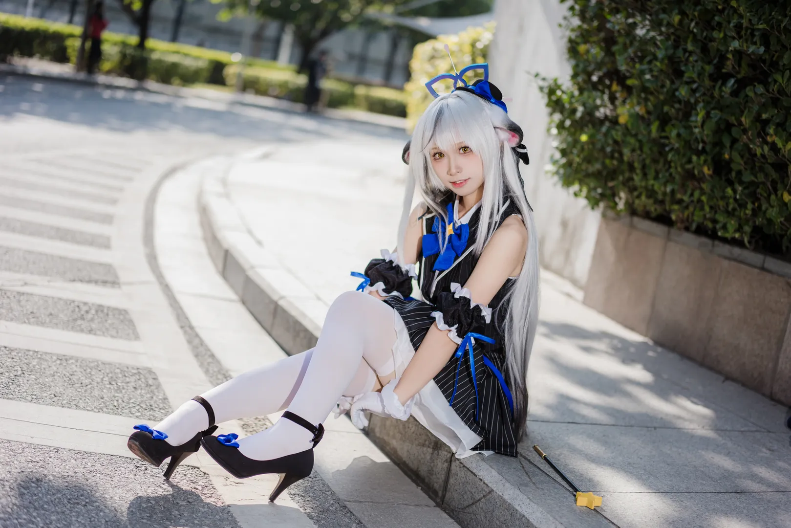 【ココナコスプレ】ブルーアーカイブ 魔法少女ココナの屋外イベント写真 - 7 枚目