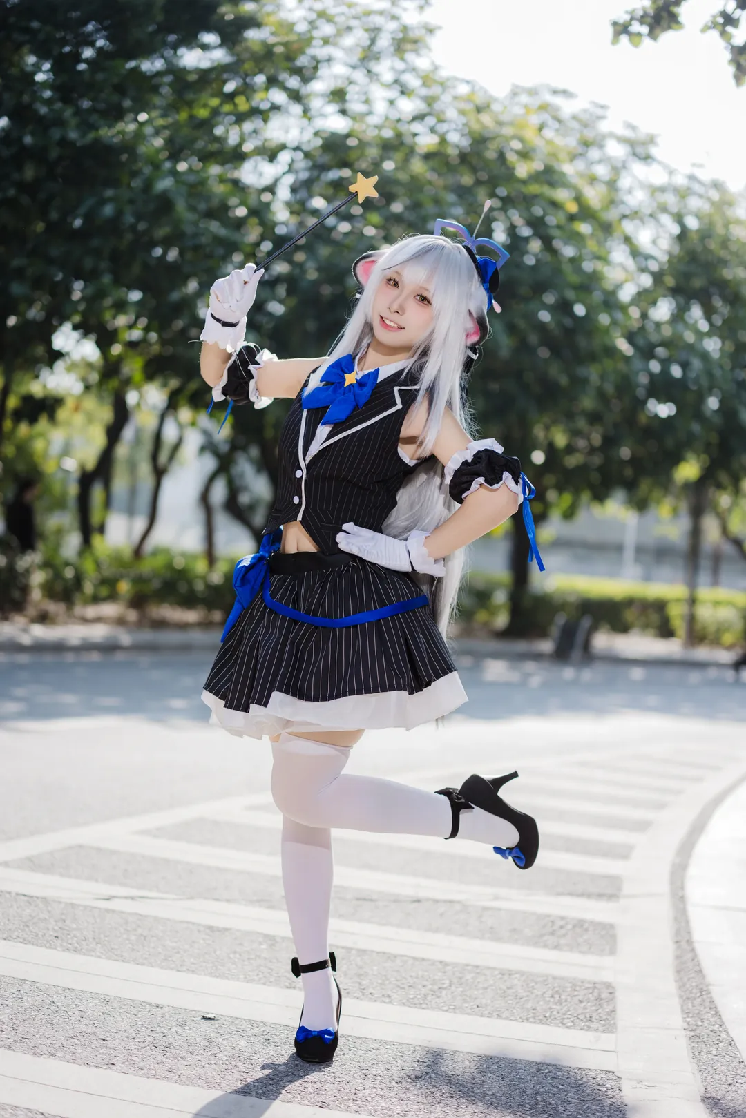 【心奈cos】蔚蓝档案的魔法少女，萤火虫漫展返图记录