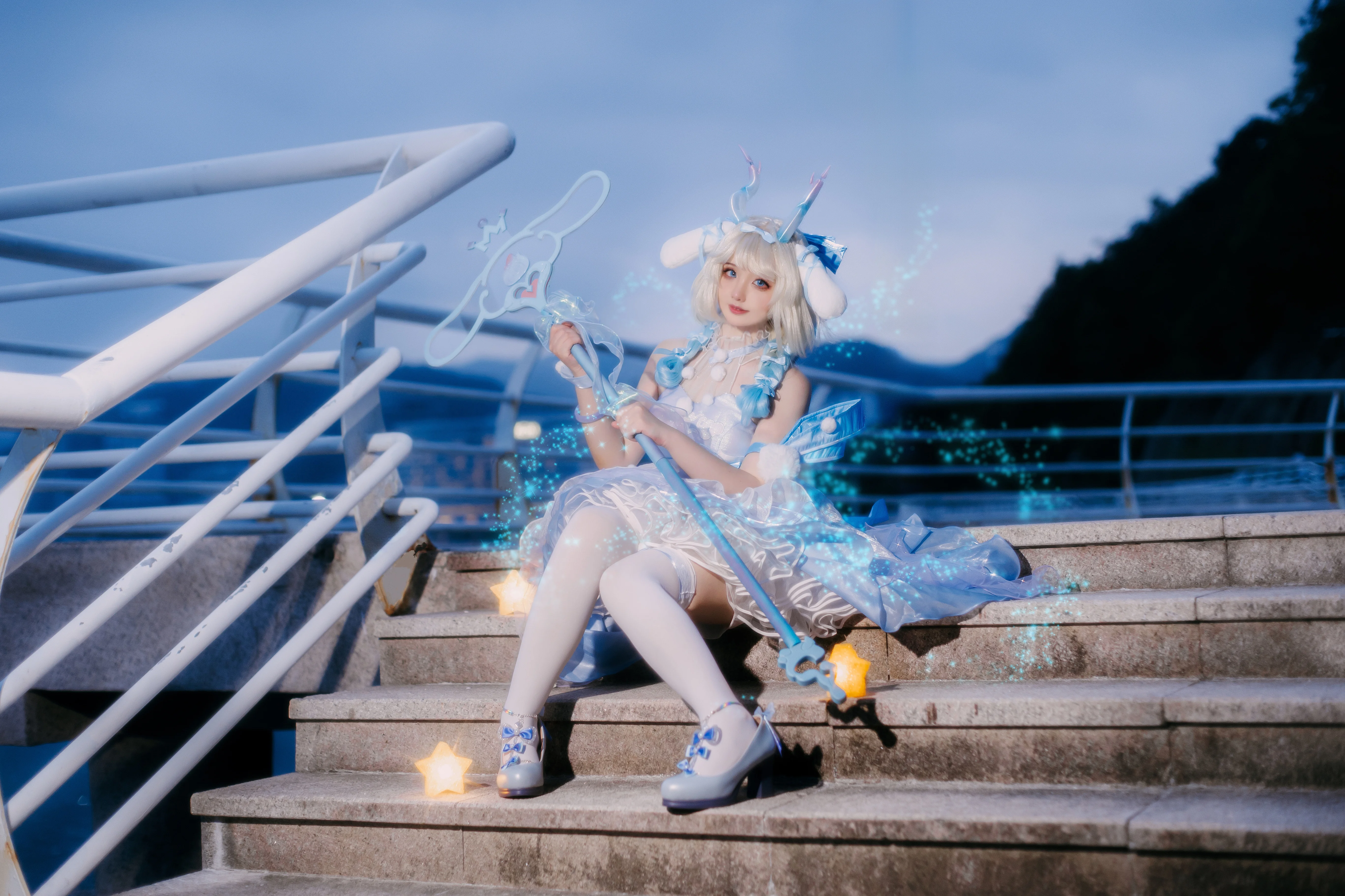 【瑤cos】王者榮耀大耳狗之夢，海風與藍調之約 - 第 2 張