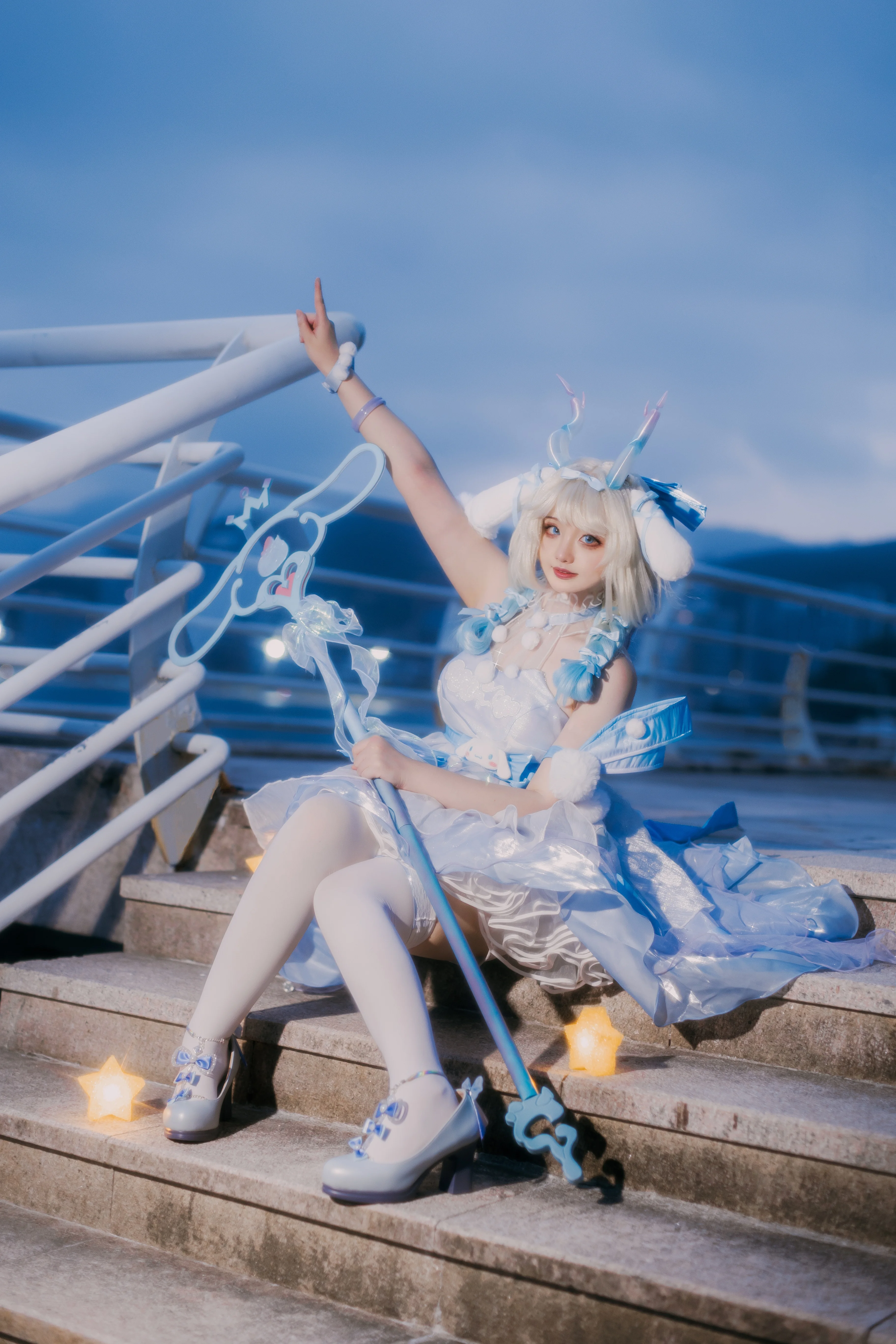 【瑤cos】王者榮耀大耳狗之夢，海風與藍調之約 - 第 3 張