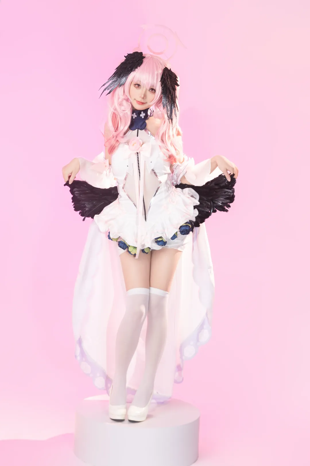 【下江小春cos】蔚蓝档案花嫁造型，生日纪念出镜分享 - 第 11 张