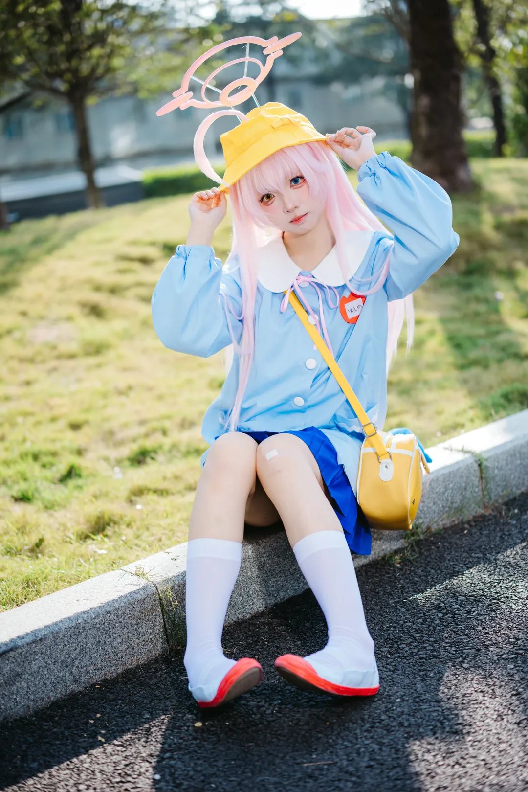 【小鸟游星野cos】蔚蓝档案里的幼稚园粉色温柔时光 - 第 1 张