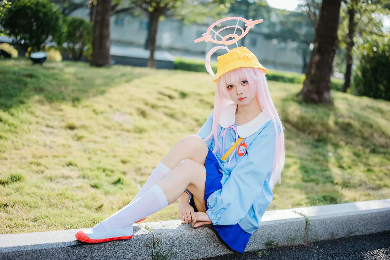 【小鸟游星野cos】蔚蓝档案里的幼稚园粉色温柔时光 - 第 10 张