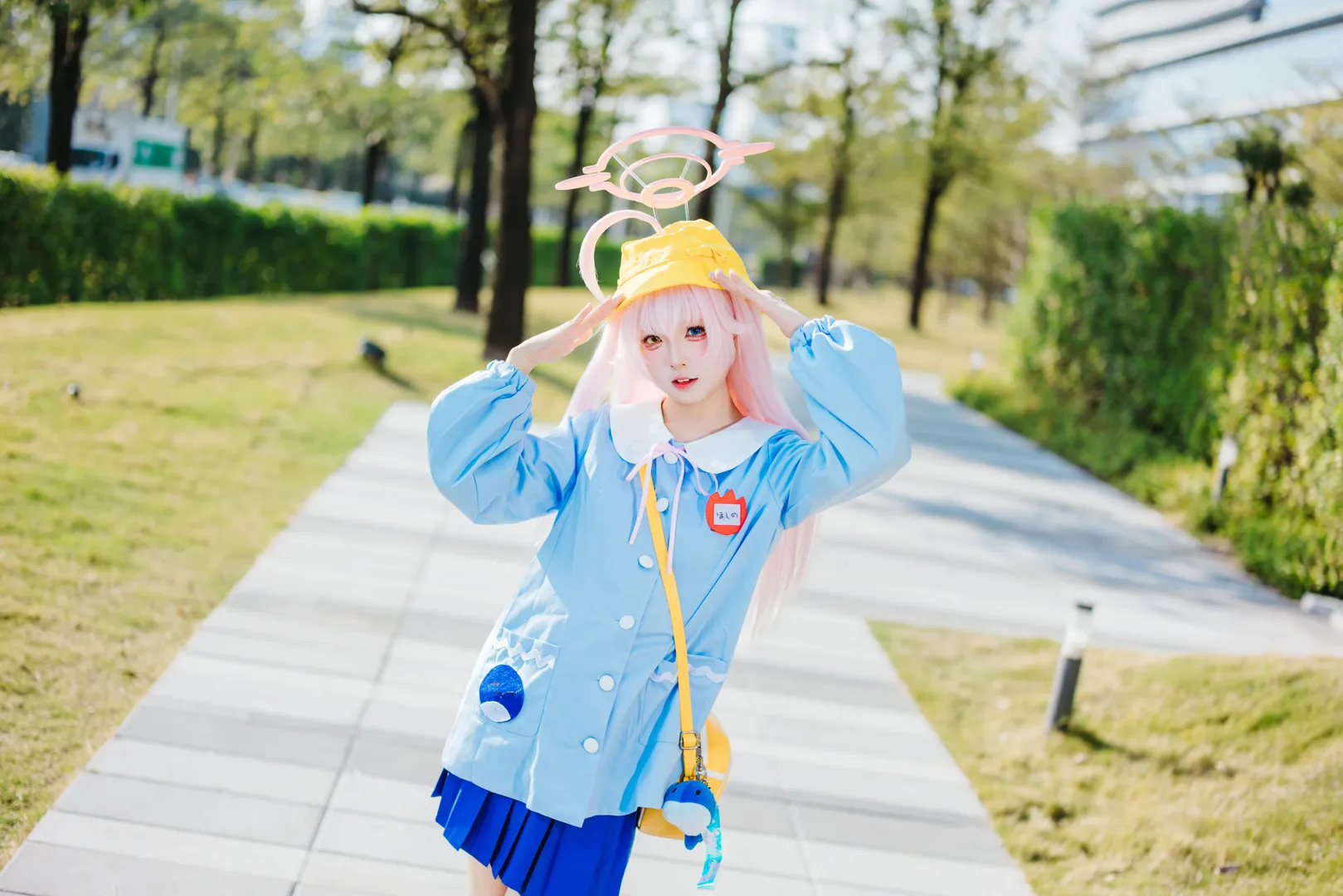 【小鸟游星野cos】蔚蓝档案里的幼稚园粉色温柔时光 - 第 9 张