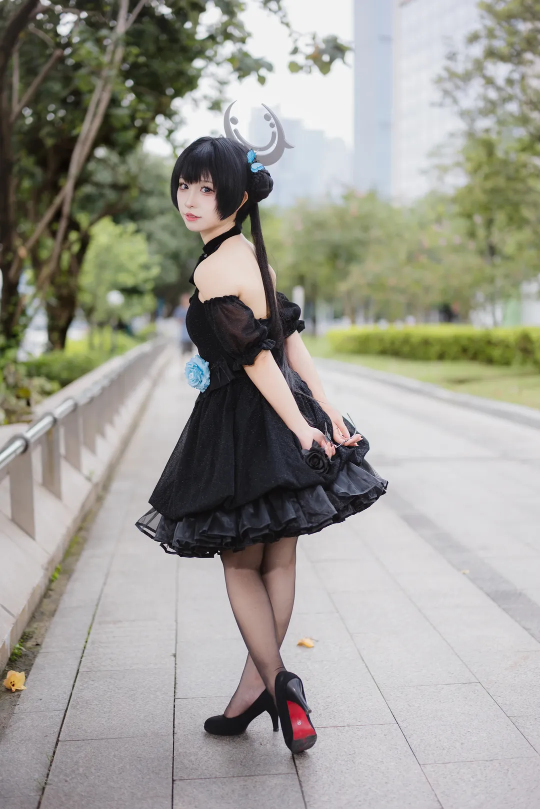 【妃咲cos】蔚蓝档案礼服造型萤火虫D3场外随拍