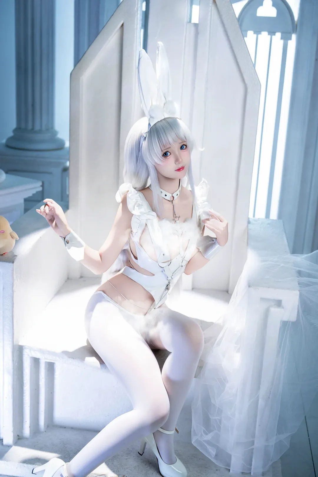 【恶毒cos】碧蓝航线里的纯白兔女郎