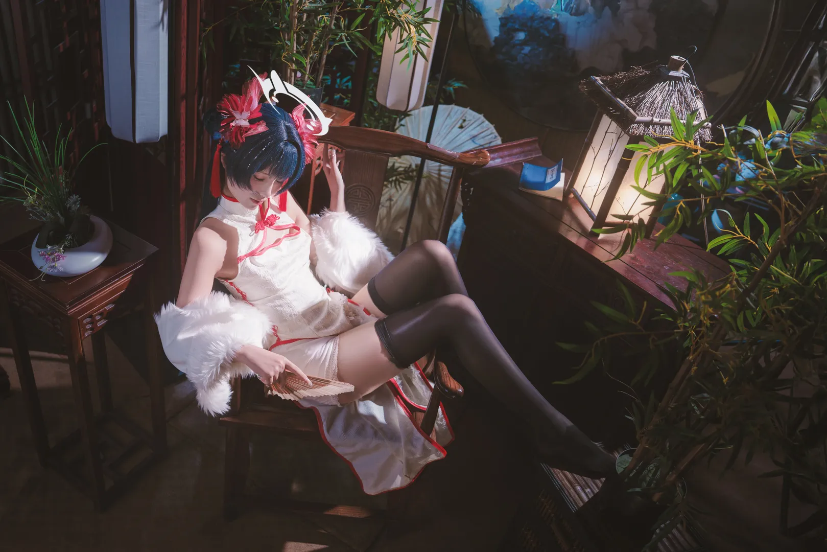 【妃咲cos】蔚蓝档案中式新春，平安顺遂的穿搭分享 - 第 2 张