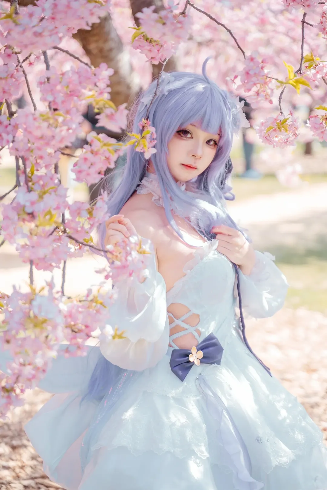 【独角兽cos】碧蓝航线，在樱花树林里留下这一季的美好 - 第 1 张