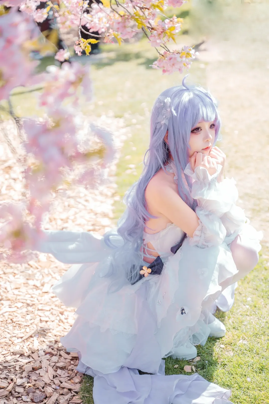 【独角兽cos】碧蓝航线，在樱花树林里留下这一季的美好 - 第 3 张