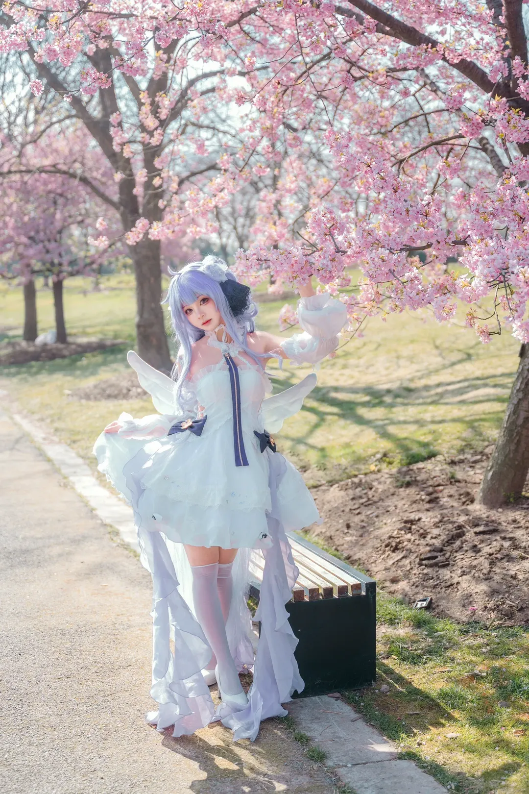 【独角兽cos】碧蓝航线，在樱花树林里留下这一季的美好 - 第 5 张