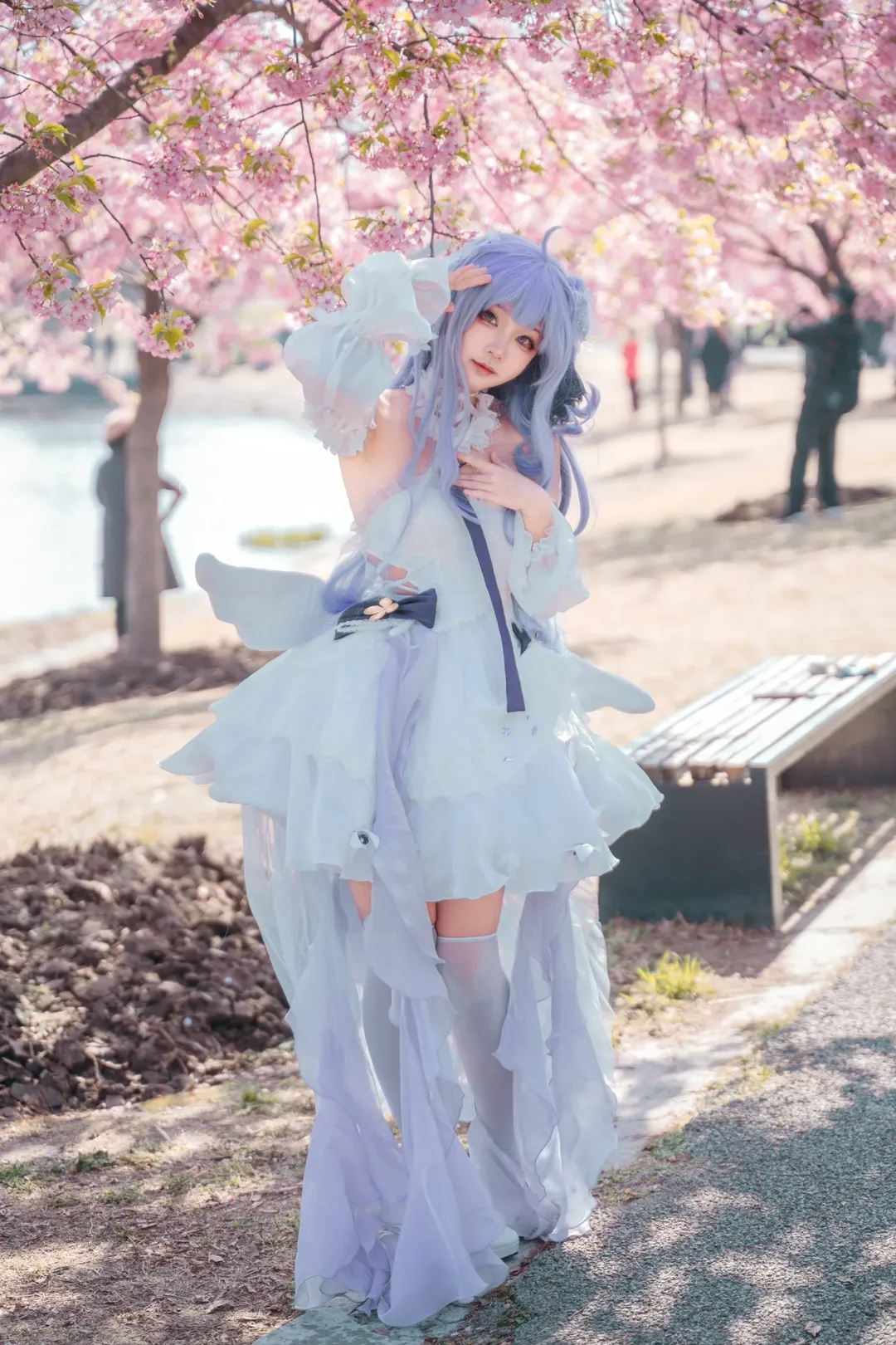 【独角兽cos】碧蓝航线，在樱花树林里留下这一季的美好 - 第 8 张