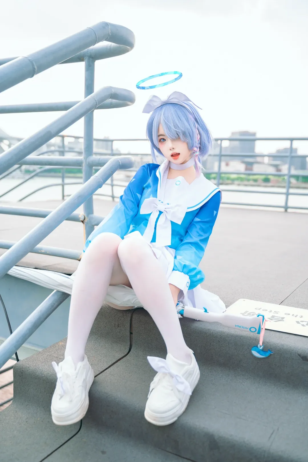 【阿罗娜cos】江风把假发吹乱但阿罗娜依旧坚守约定 - 第 10 张